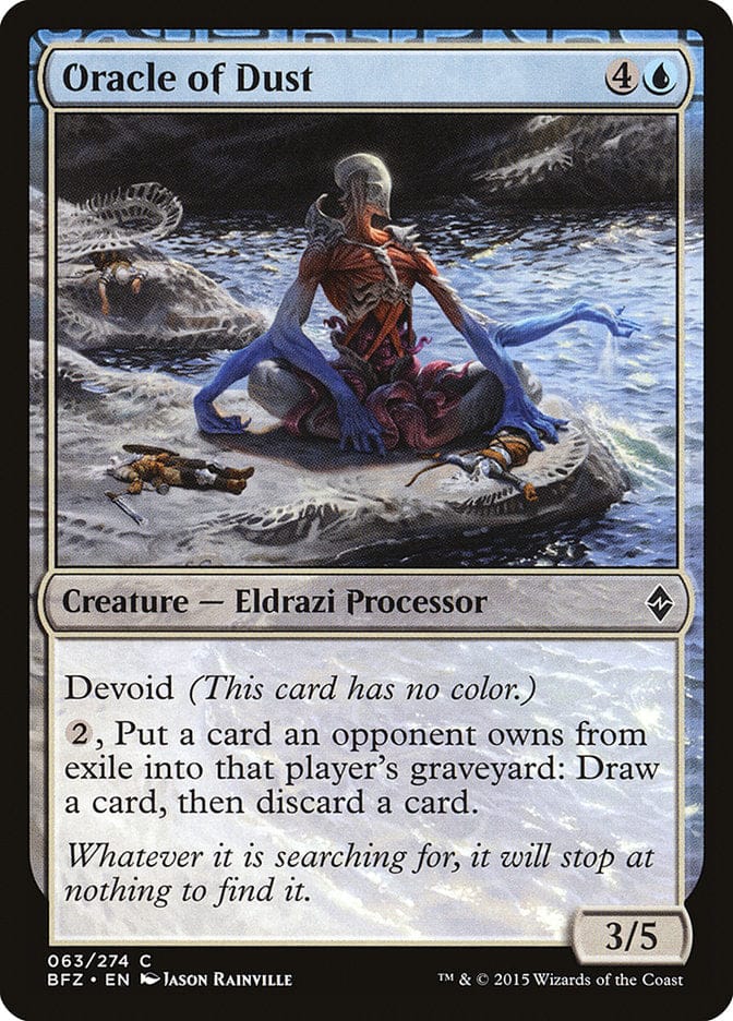 Oracle of Dust [Battle for Zendikar] Magic: The Gathering