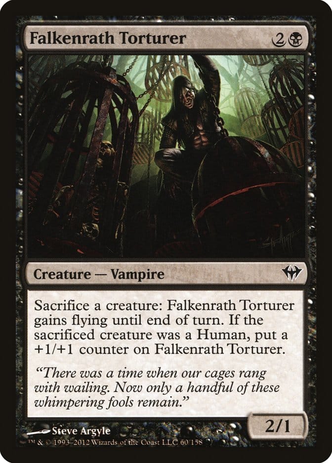 Falkenrath Torturer [Dark Ascension] Magic: The Gathering