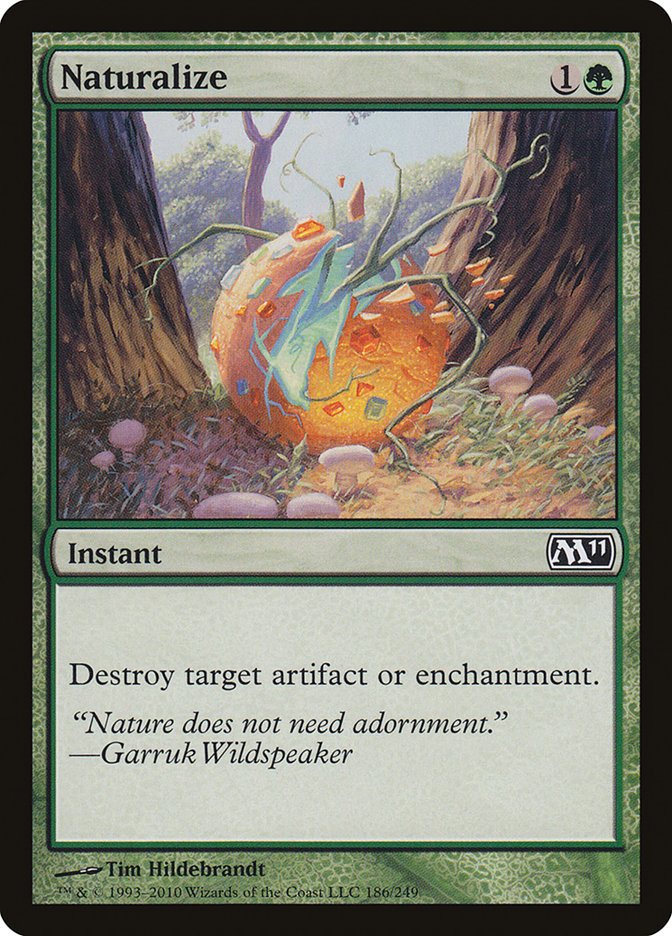 Naturalize [Magic 2011] Magic: The Gathering