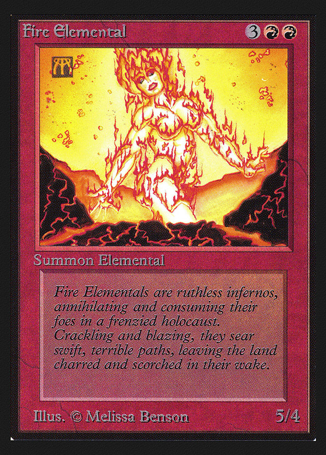 Fire Elemental [Collectors' Edition] Magic: The Gathering