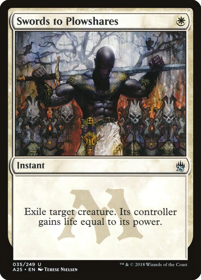 Swords to Plowshares [Masters 25] Magic: The Gathering