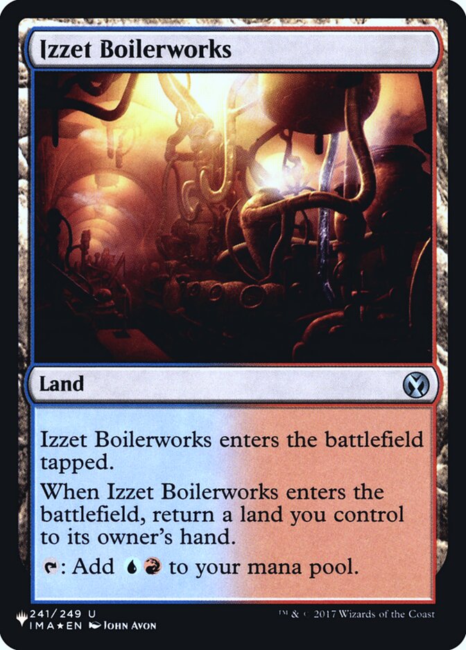 Izzet Boilerworks [Secret Lair: Heads I Win, Tails You Lose] Magic: The Gathering
