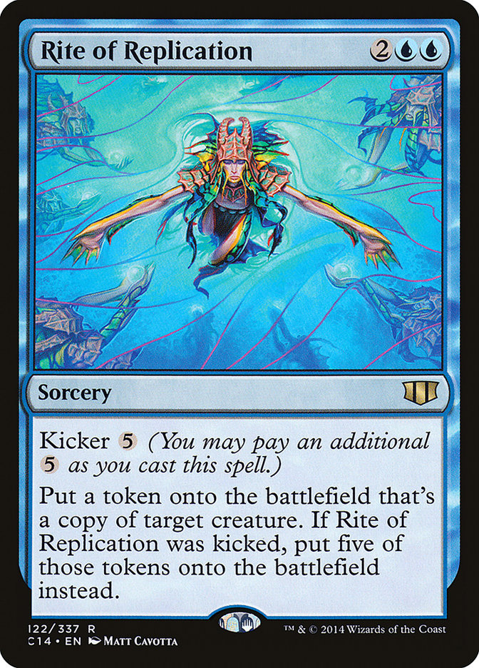 Rite of Replication [Commander 2014] Magic: The Gathering