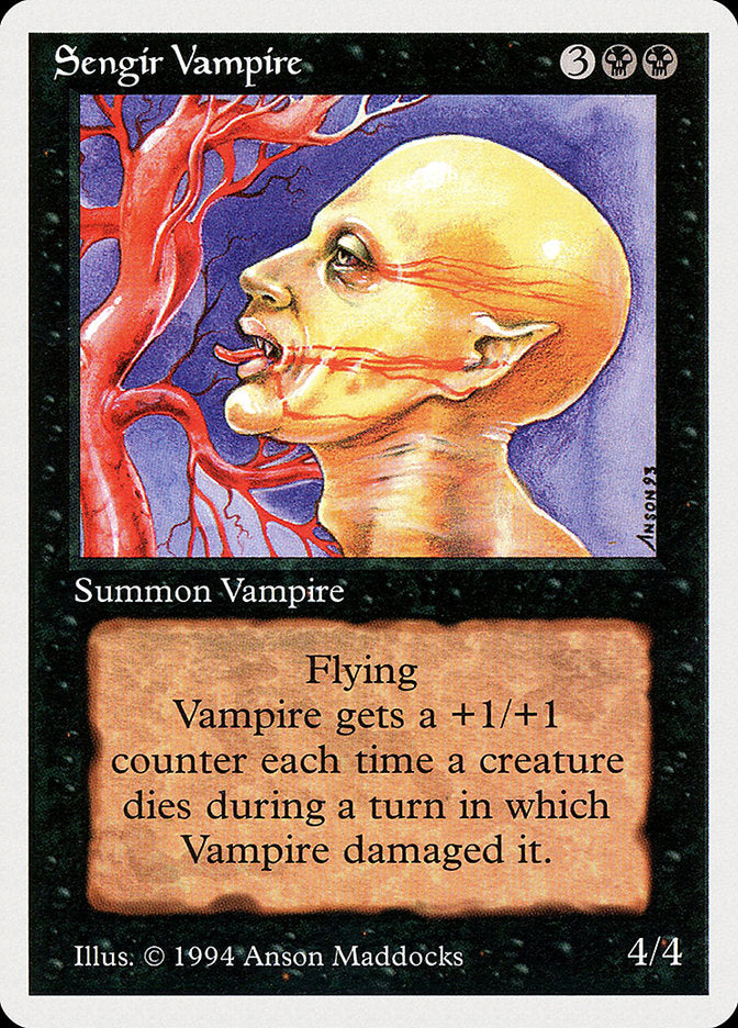 Sengir Vampire [Summer Magic / Edgar] Magic: The Gathering