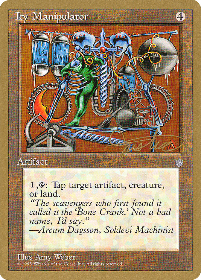 Icy Manipulator (Mark Justice) [Pro Tour Collector Set] Magic: The Gathering
