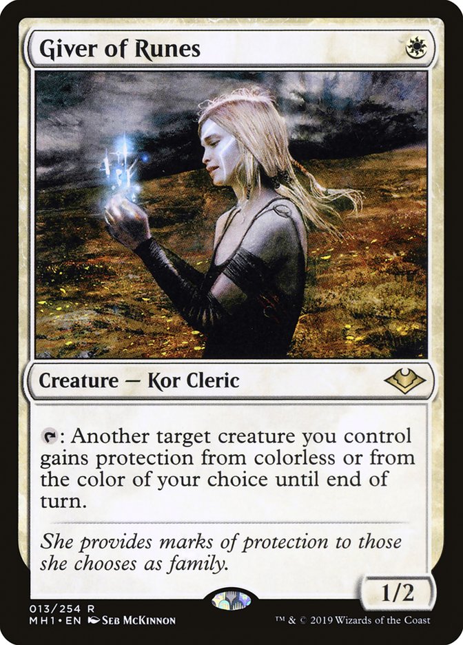 Giver of Runes [Modern Horizons] Magic: The Gathering