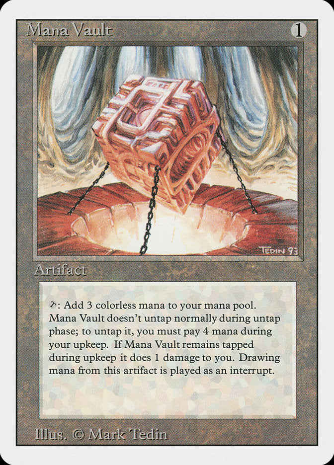 Mana Vault [Revised Edition] Magic: The Gathering