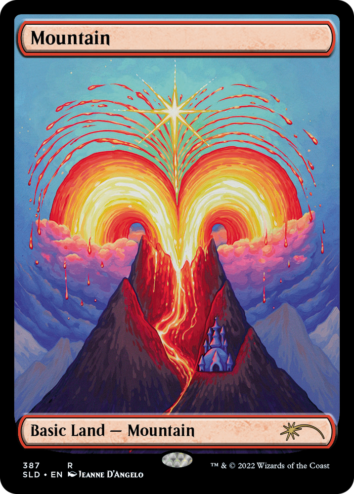 Mountain (387) [Secret Lair Drop Series] Magic: The Gathering