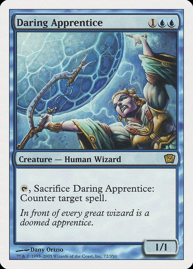 Daring Apprentice [Ninth Edition] Magic: The Gathering