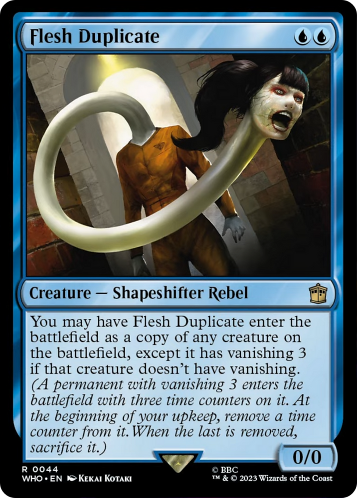 Flesh Duplicate [Doctor Who] Magic: The Gathering