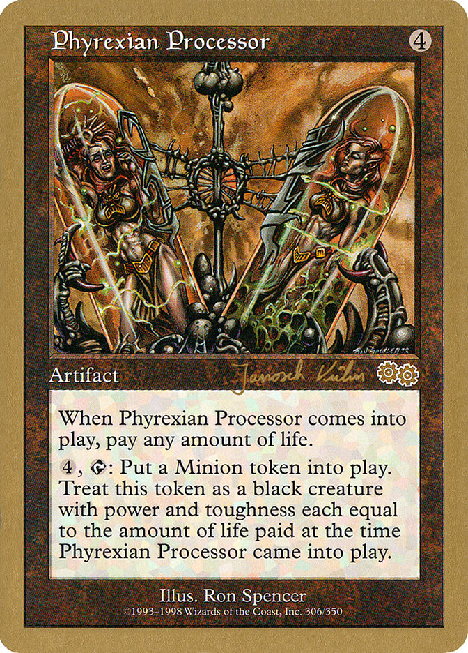 Phyrexian Processor (Janosch Kuhn) [World Championship Decks 2000] Magic: The Gathering