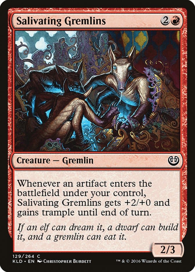 Salivating Gremlins [Kaladesh] Magic: The Gathering