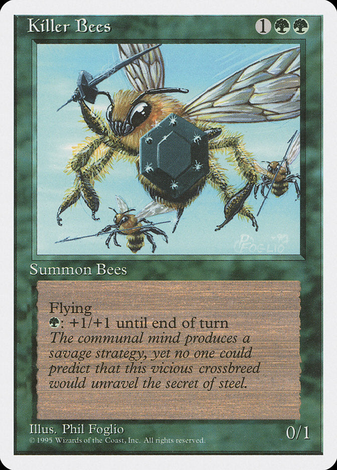 Killer Bees [Fourth Edition] Magic: The Gathering