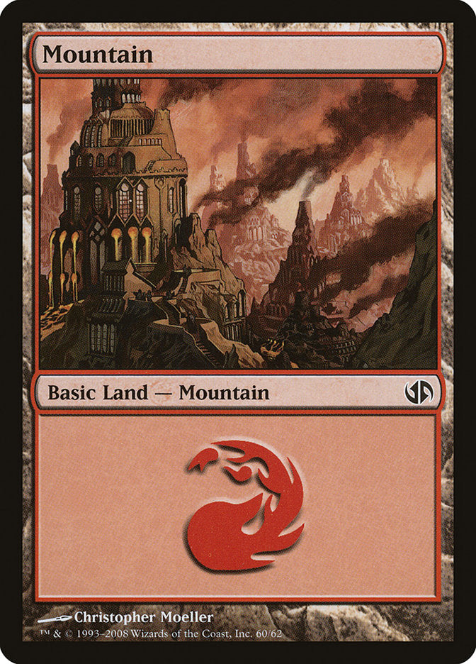 Mountain (60) [Duel Decks: Jace vs. Chandra] Magic: The Gathering