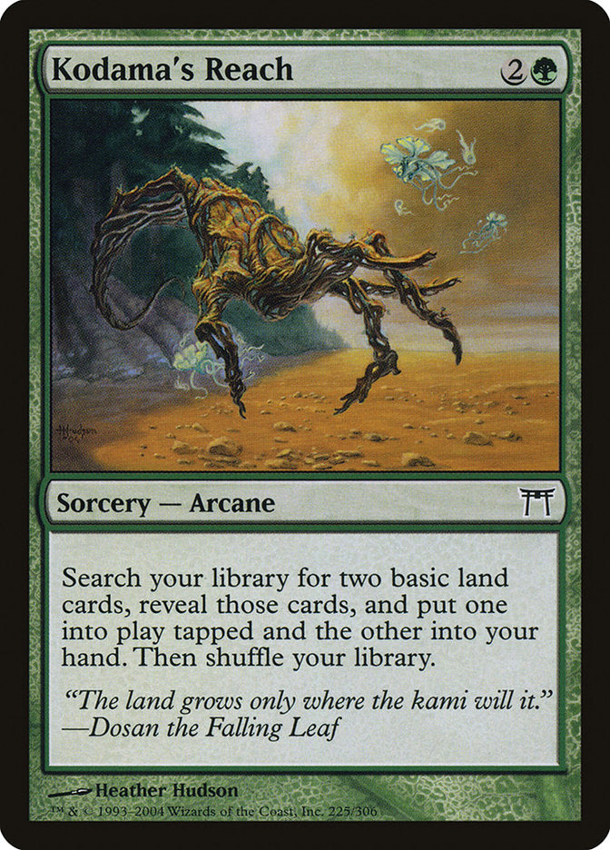 Kodama's Reach [Champions of Kamigawa] Magic: The Gathering