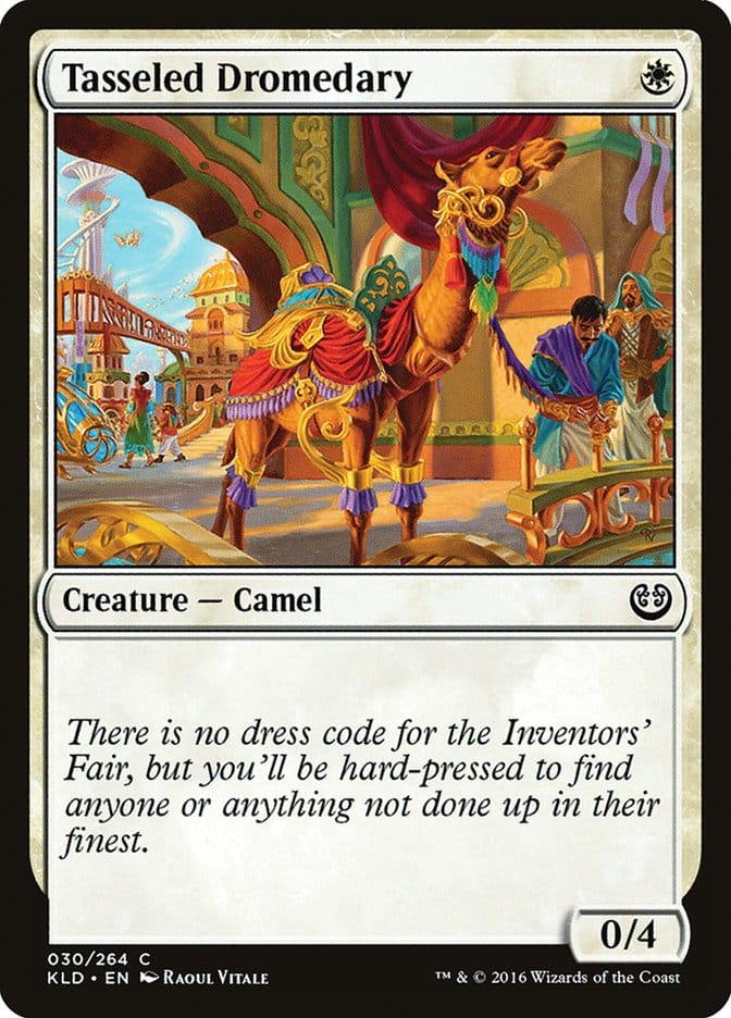 Tasseled Dromedary [Kaladesh] Magic: The Gathering