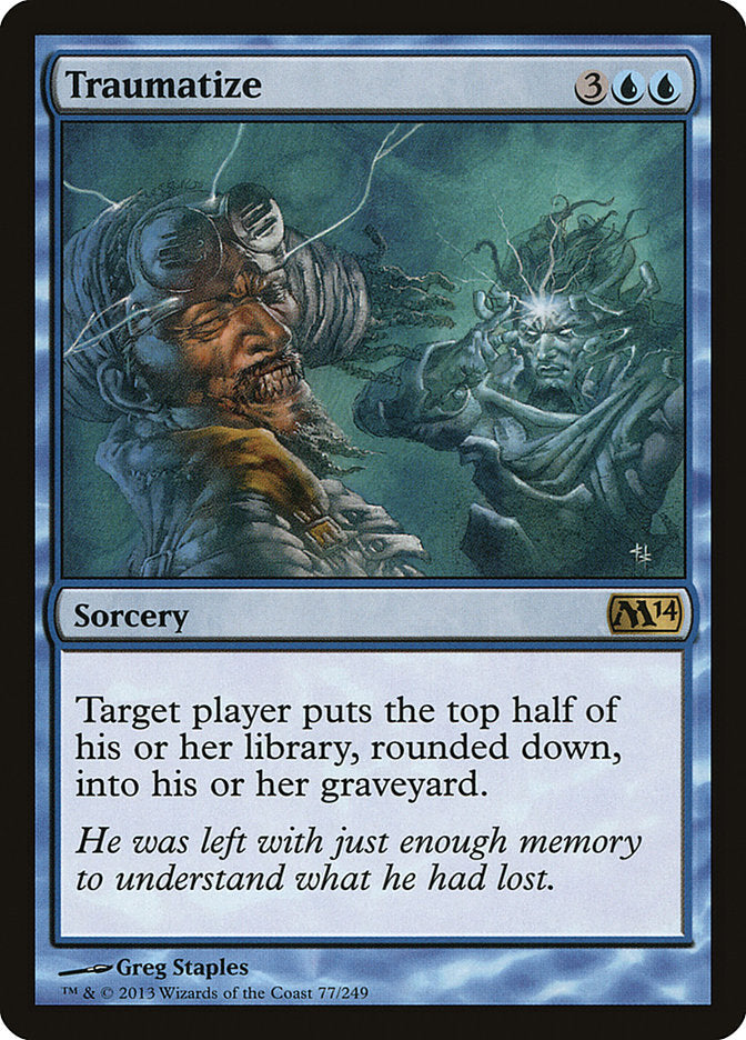 Traumatize [Magic 2014] Magic: The Gathering
