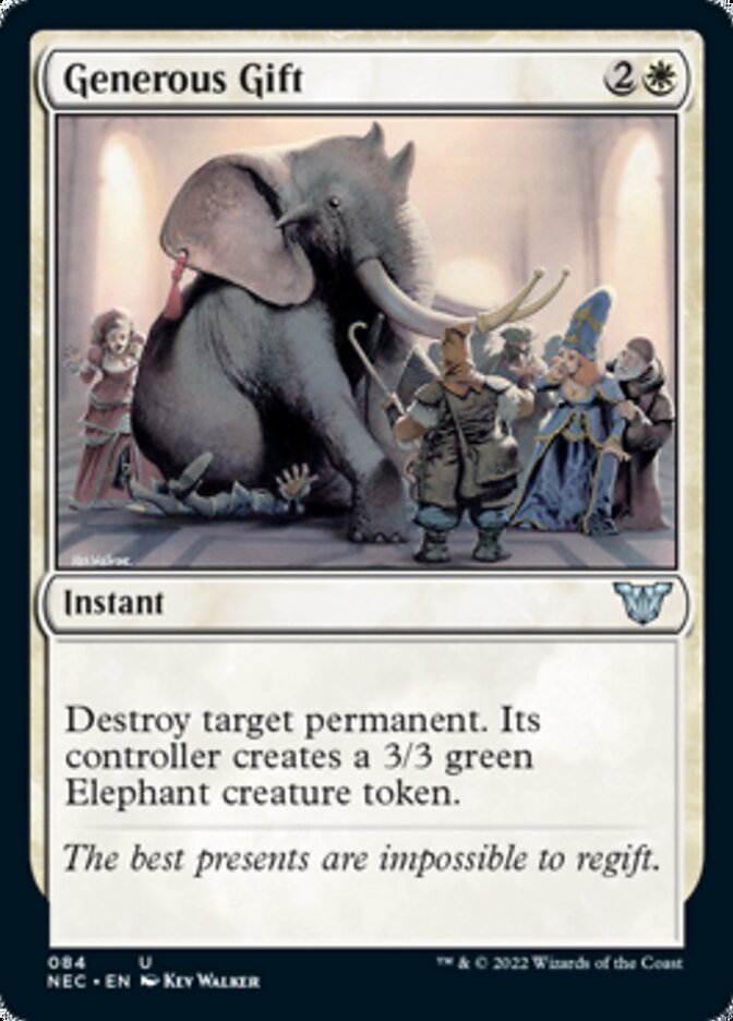 Generous Gift [Kamigawa: Neon Dynasty Commander] Magic: The Gathering
