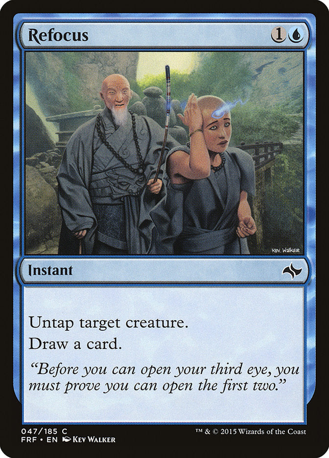 Refocus [Fate Reforged] Magic: The Gathering