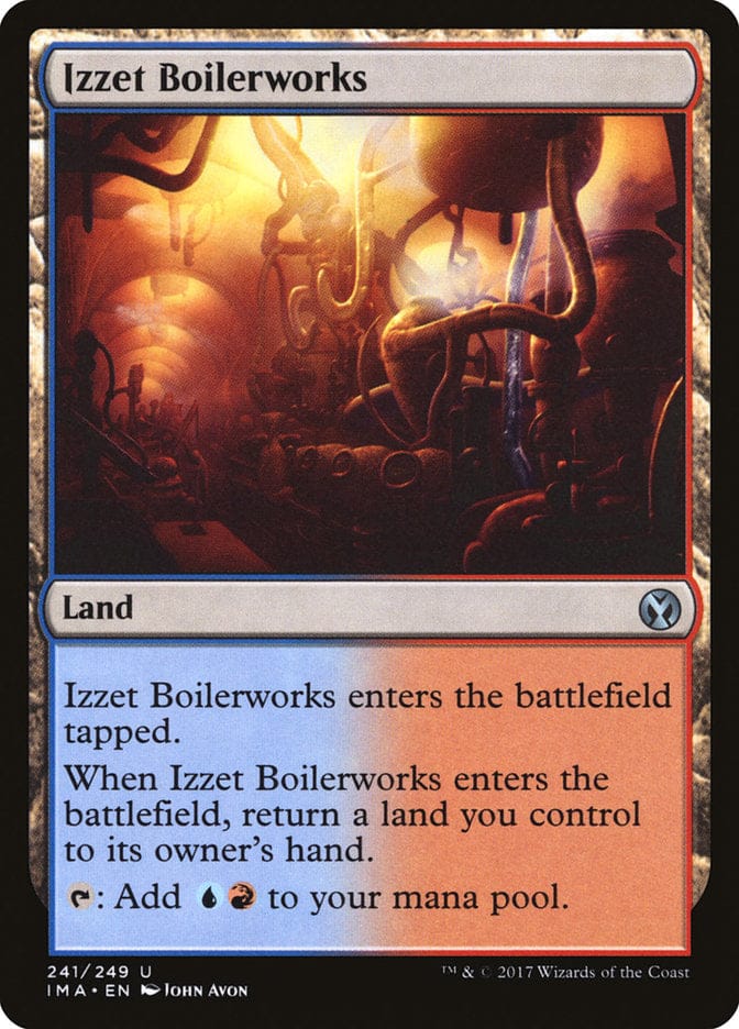 Izzet Boilerworks [Iconic Masters] Magic: The Gathering