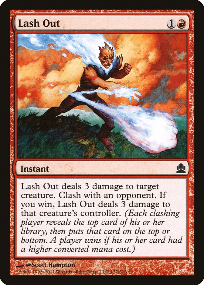 Lash Out [Commander 2011] Magic: The Gathering