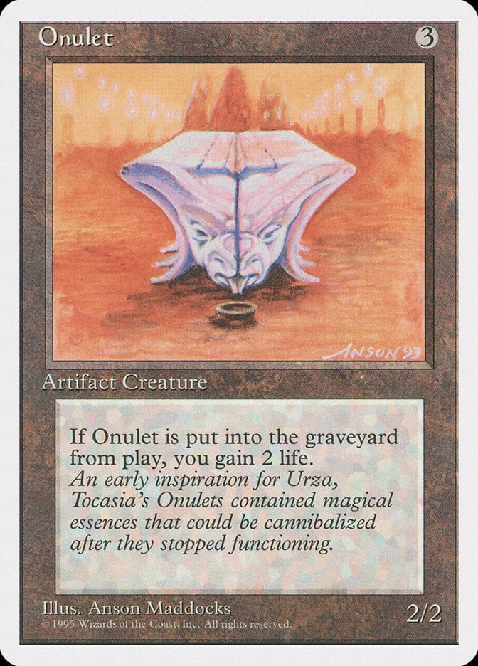 Onulet [Fourth Edition] Magic: The Gathering