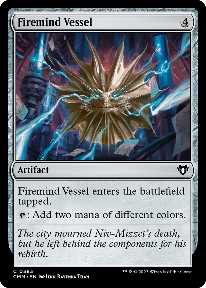 Firemind Vessel [Commander Masters] Magic: The Gathering