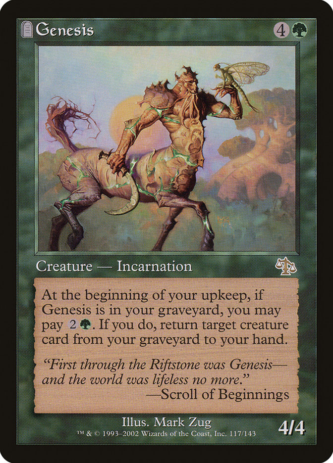 Genesis [Judgment] Magic: The Gathering
