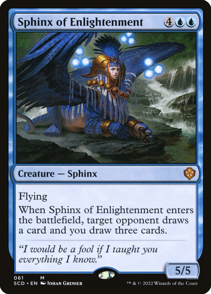 Sphinx of Enlightenment [Starter Commander Decks] Magic: The Gathering