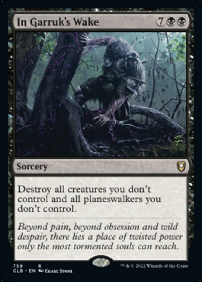 In Garruk's Wake [Commander Legends: Battle for Baldur's Gate] Magic: The Gathering