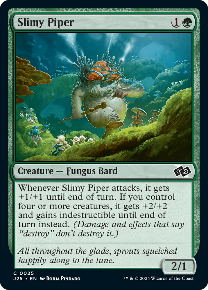 Slimy Piper [Foundations Jumpstart] Magic: The Gathering