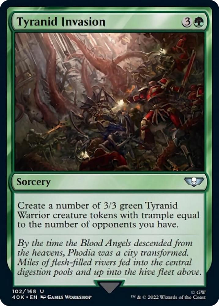 Tyranid Invasion [Warhammer 40,000] Magic: The Gathering