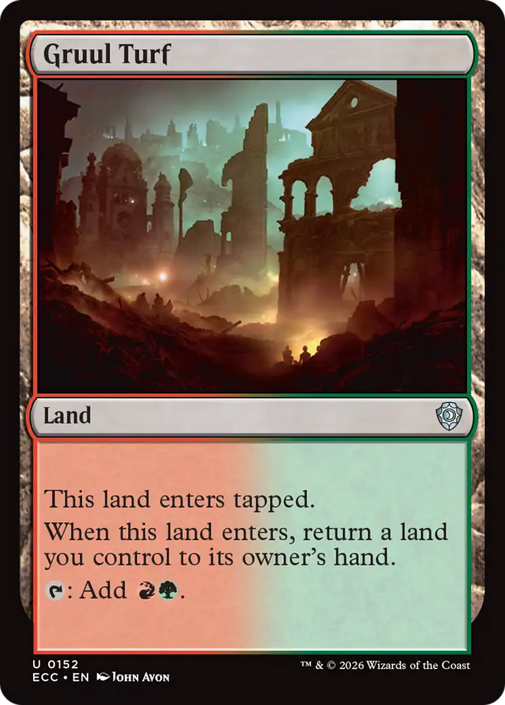 Gruul Turf [Lorwyn Eclipsed Commander] Magic: The Gathering