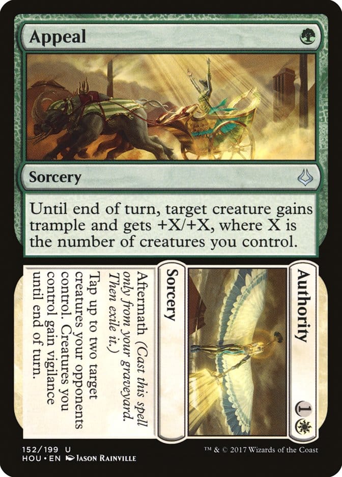 Appeal // Authority [Hour of Devastation] Magic: The Gathering