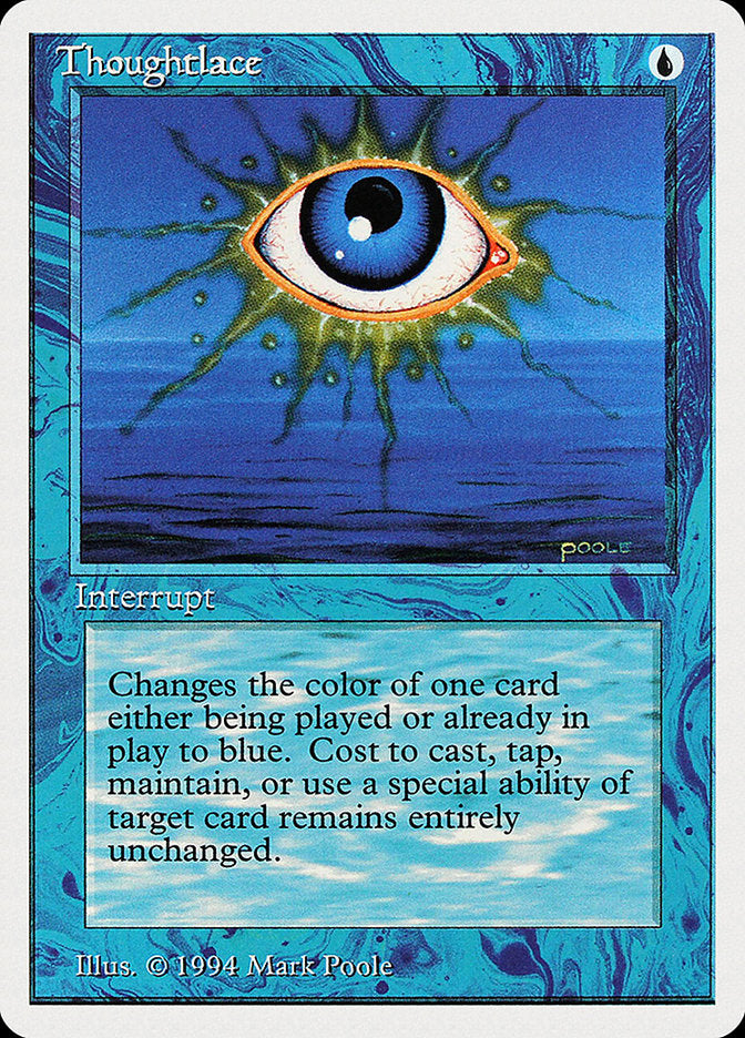 Thoughtlace [Summer Magic / Edgar] Magic: The Gathering