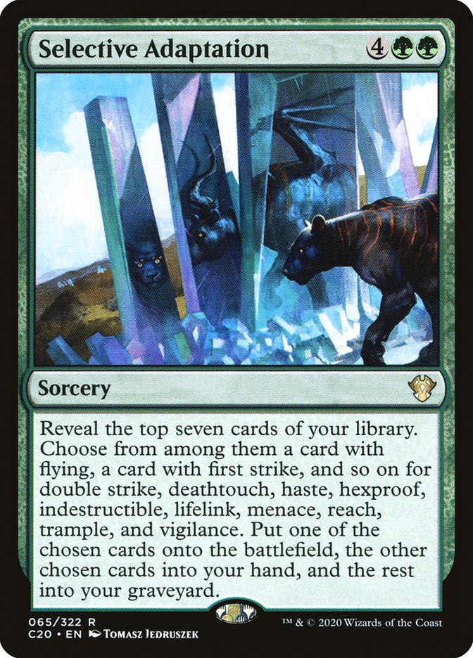 Selective Adaptation [Commander 2020] Magic: The Gathering