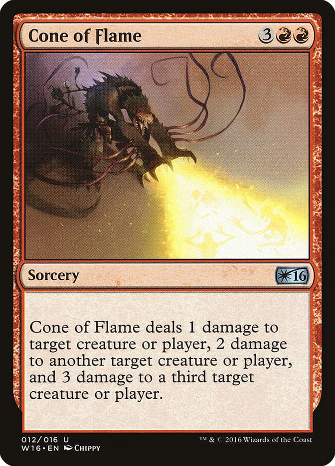 Cone of Flame [Welcome Deck 2016] Magic: The Gathering