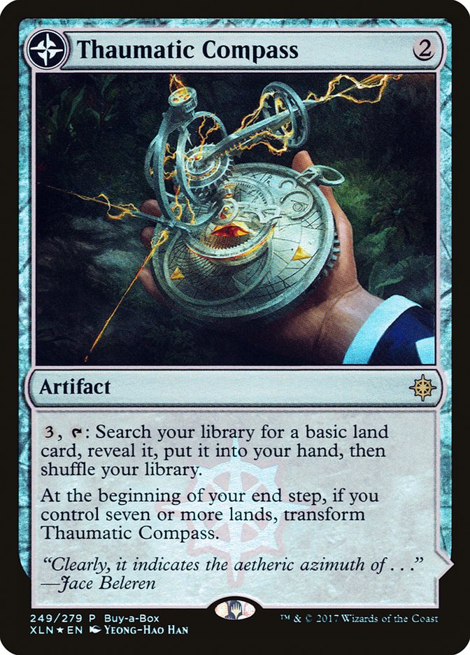 Thaumatic Compass // Spires of Orazca (Buy-A-Box) [Ixalan Treasure Chest] Magic: The Gathering