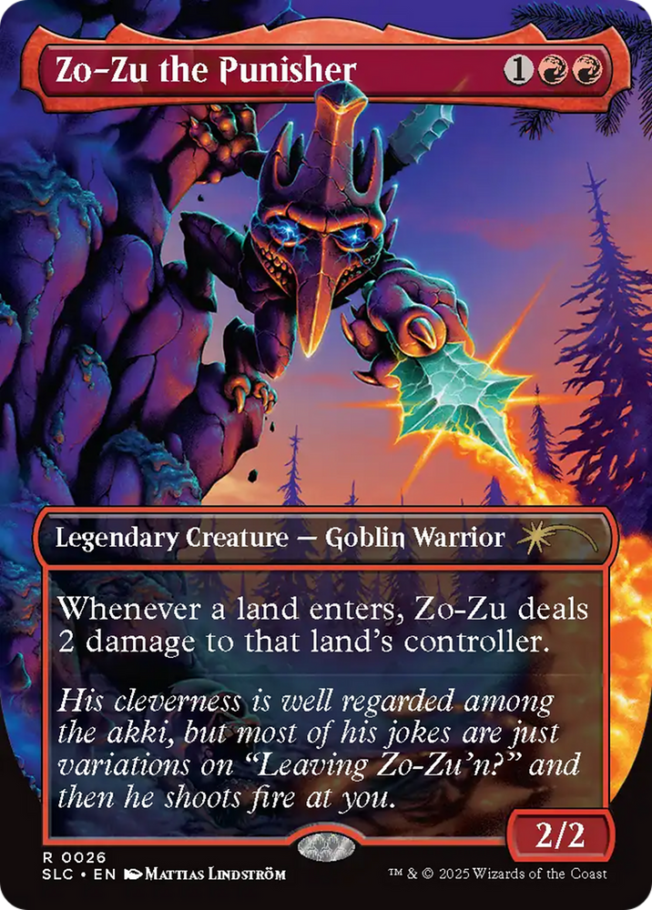Zo-Zu the Punisher [Secret Lair Countdown Kit] Magic: The Gathering