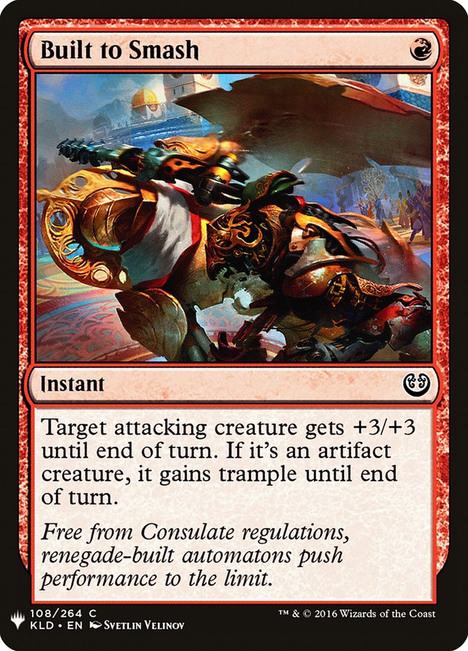 Built to Smash [Mystery Booster] Magic: The Gathering