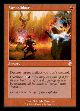 Vandalblast (Timeshifted) [Time Spiral Remastered] Magic: The Gathering