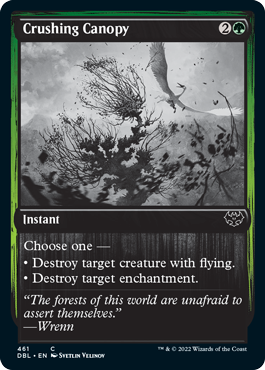 Crushing Canopy [Innistrad: Double Feature] Magic: The Gathering