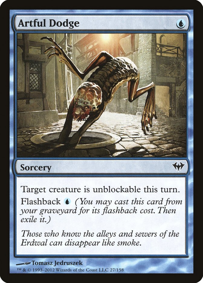 Artful Dodge [Dark Ascension] Magic: The Gathering