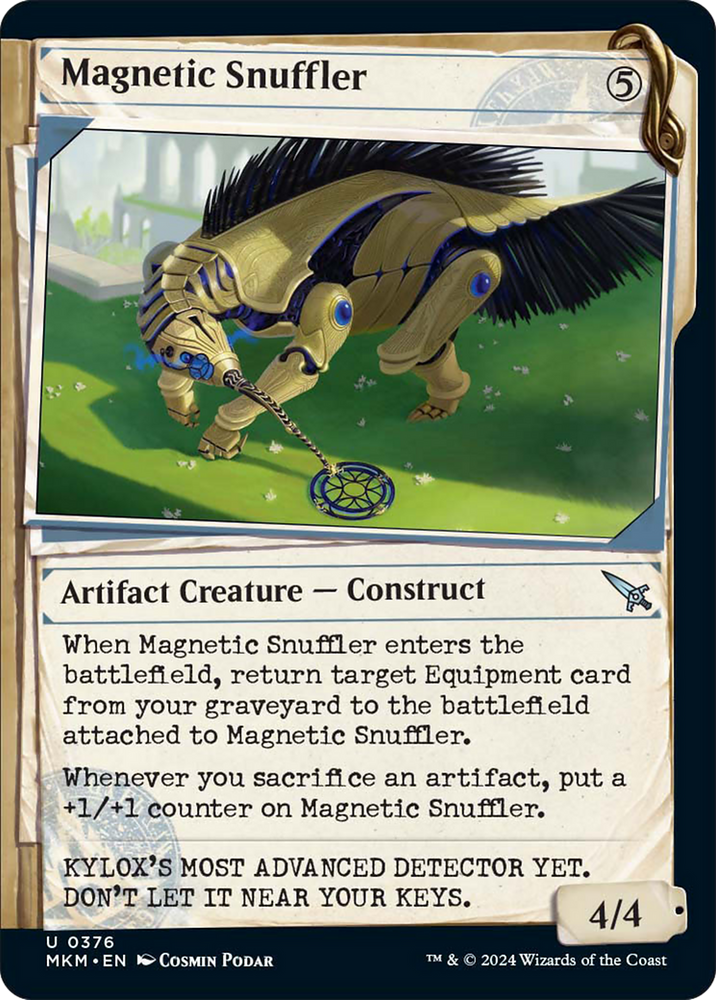 Magnetic Snuffler (Showcase) [Murders at Karlov Manor] Magic: The Gathering