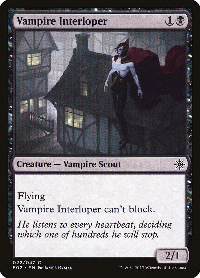 Vampire Interloper [Explorers of Ixalan] Magic: The Gathering