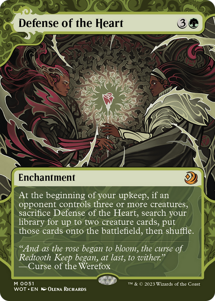 Defense of the Heart [Wilds of Eldraine: Enchanting Tales] Magic: The Gathering