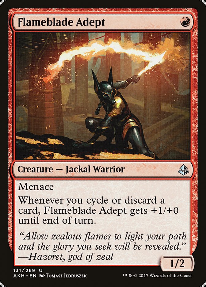 Flameblade Adept [Amonkhet] Magic: The Gathering