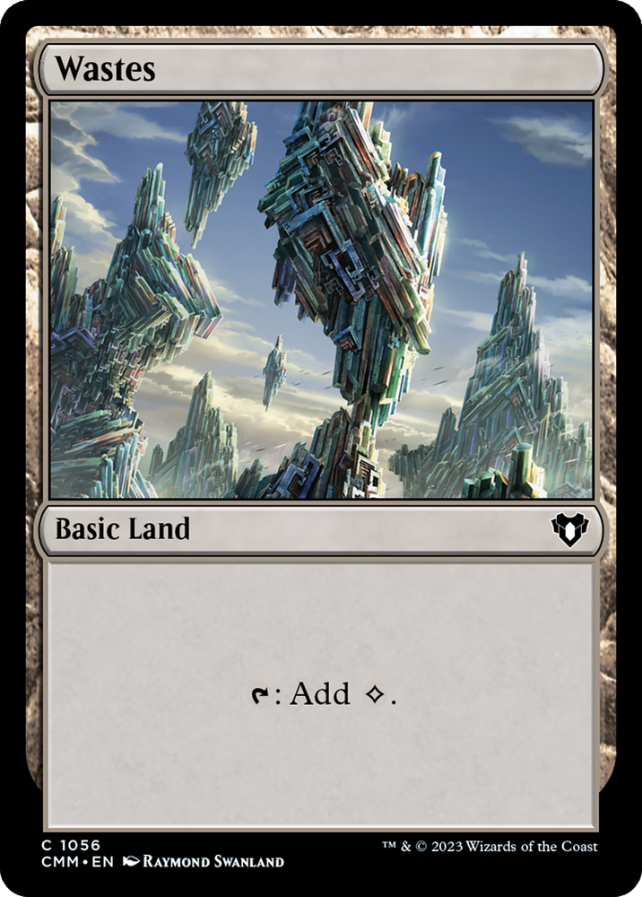 Wastes (1056) [Commander Masters] Magic: The Gathering