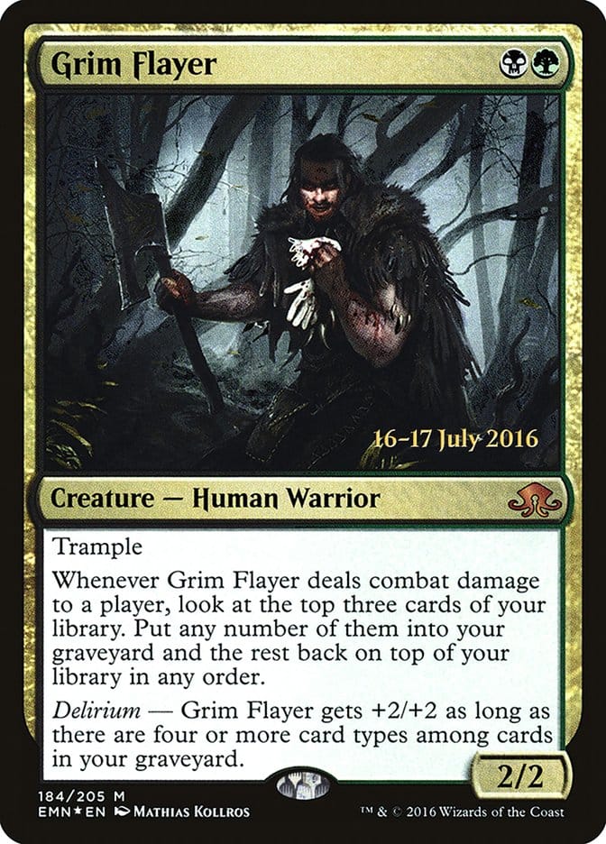 Grim Flayer [Eldritch Moon Prerelease Promos] Magic: The Gathering