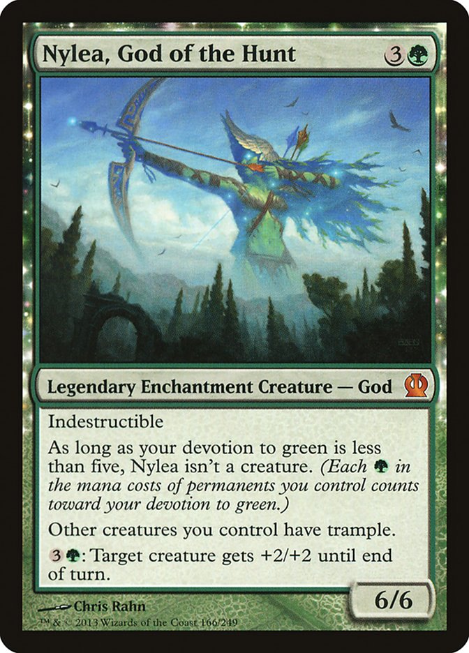 Nylea, God of the Hunt [Theros] Magic: The Gathering